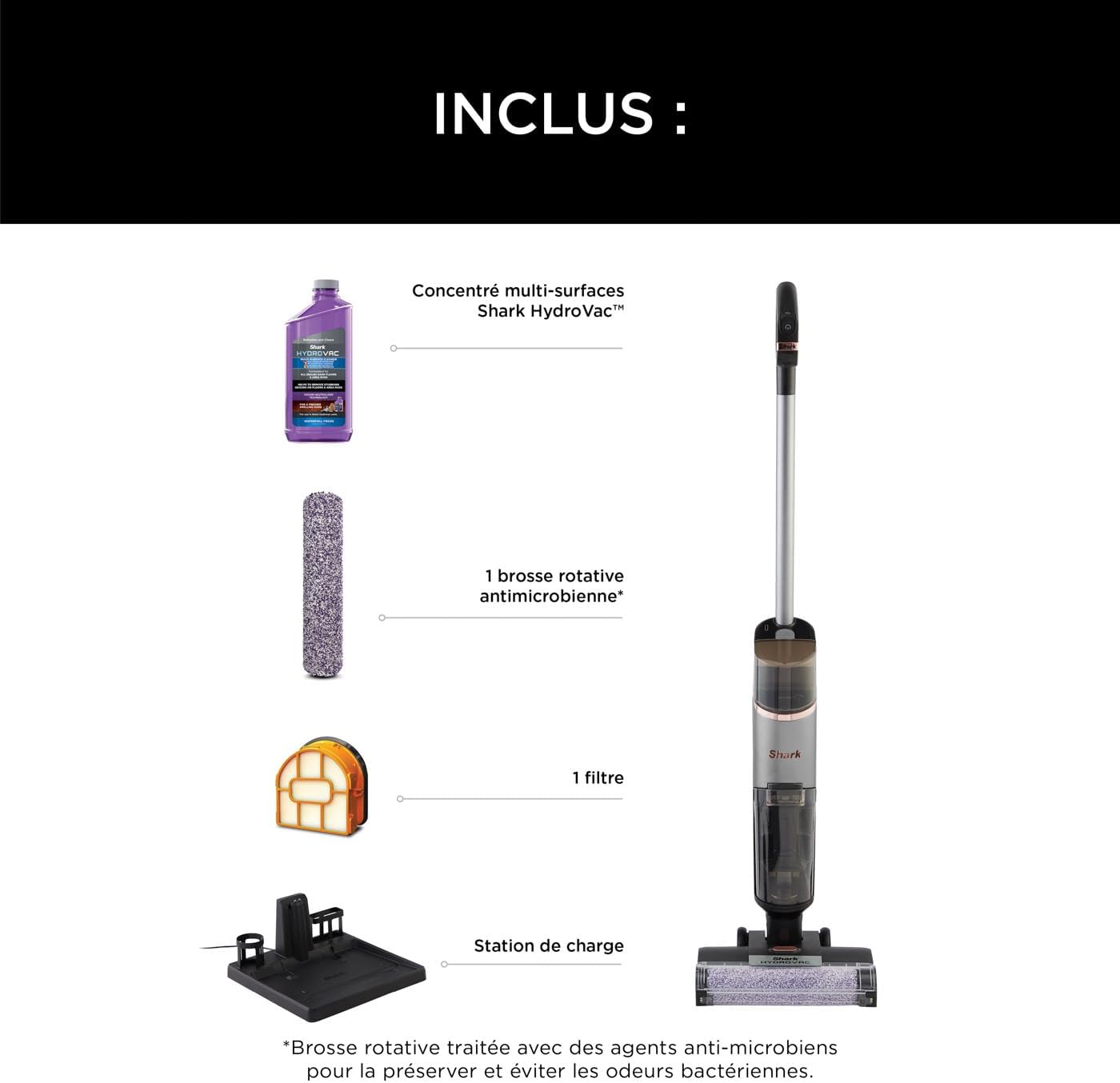 Aspirateur Hydrovac 3 en 1