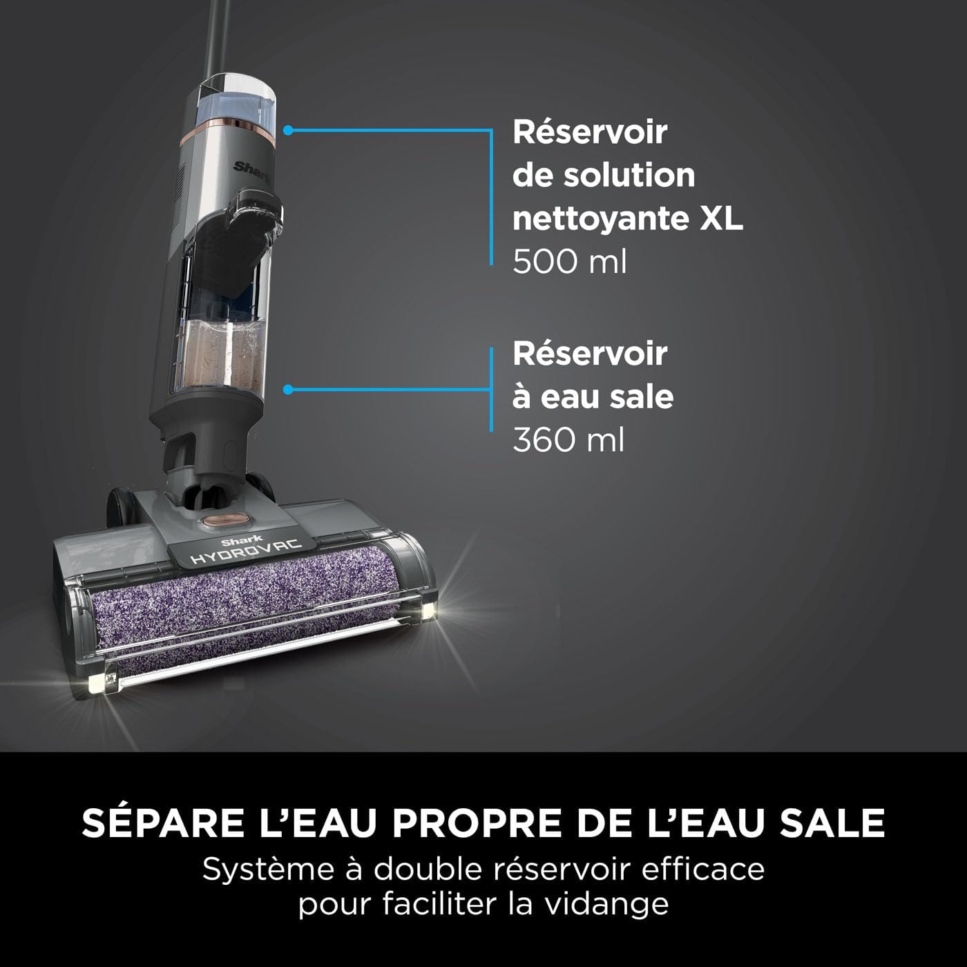 Aspirateur Hydrovac 3 en 1
